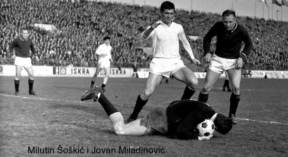 Šoškić i Miladinović na utakmici protiv Sparte
